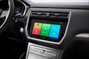 1st Generation MG RX8 SUV infotainment system view