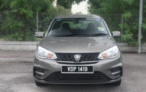 3rd Generation Proton Saga Sedan front view