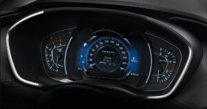 4th Generation Hyundai Santa Fe Luxury SUV instrument cluster