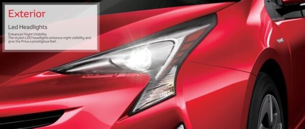 4th Generation Toyota Prius Sedan LED Headlights