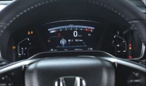 5th generation Honda CRV SUV instrument cluster