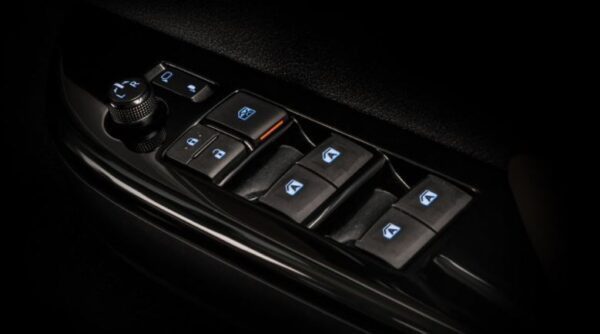 8th Generation Toyota Revo door controls