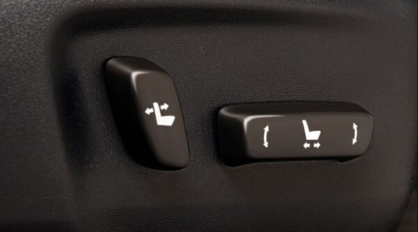 8th Generation Toyota Revo power control buttons for seat