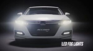 10th generation Honda Accord sedan Led fog lamps