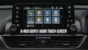 10th generation Honda Accord sedan infotainment screen view
