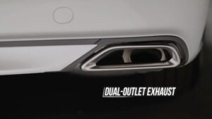 10th generation Honda Accord sedan outlet exhaust