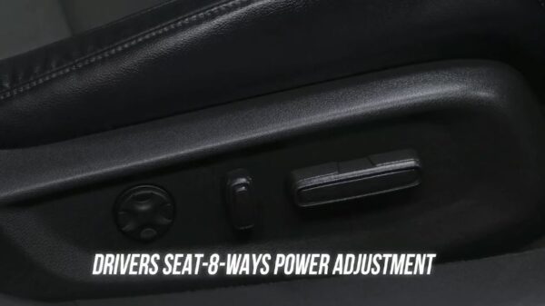 10th generation Honda Accord sedan seat adjusting options