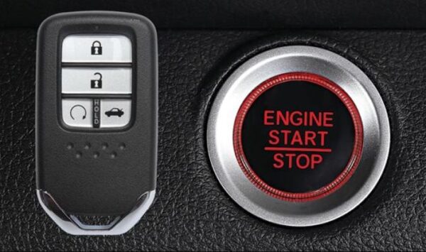 10th generation Honda Accord sedan start stop button