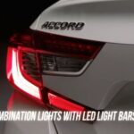 10th generation Honda Accord sedan tail lights close view