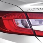 10th generation Honda Accord sedan tail lights view