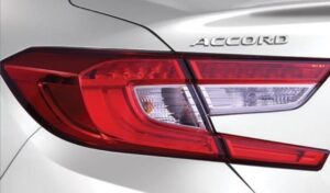 10th generation Honda Accord sedan tail lights view