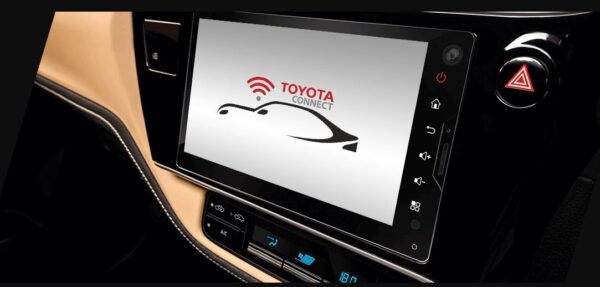 11th generation Toyota corolla Altis Grande infotainment screen view