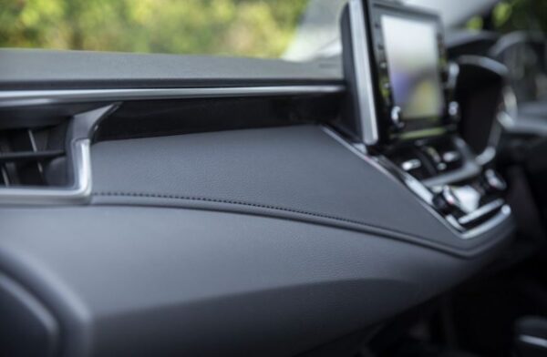 12th Generation Toyota Corolla Hybrid Sedan dashboard view