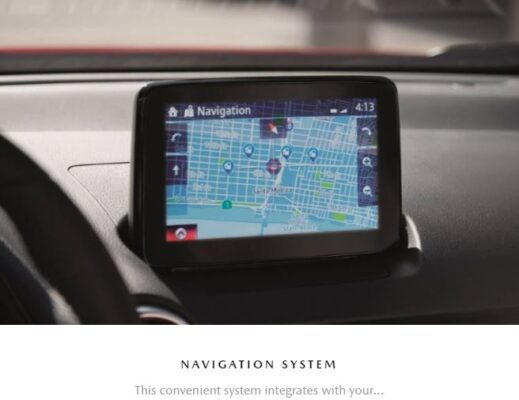 1st Generation Mazda CX3 suv navigation system