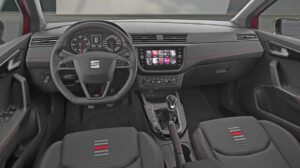 1st generation seat arona crossover front cabin interior view