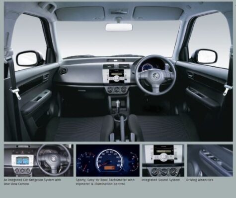 1st generation suzuki swift hatchback all interior features