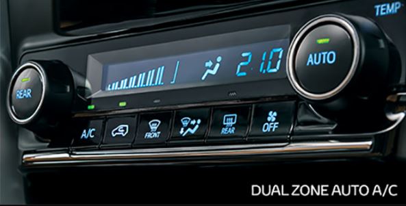 2nd Generation Toyota fortuner sportivo suv dual zone climate control