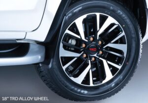 2nd Generation Toyota fortuner sportivo suv wheel view