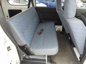 3rd generation Honda acty minivan Rear seats