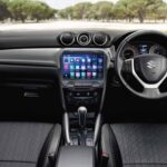 4th Generation Suzuki Vitara SUV front cabin interior view