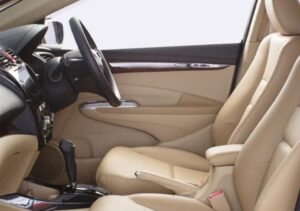 5th Generation Honda City Sedan front seats view