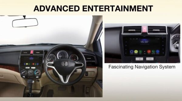 5th Generation Honda City Sedan infotainment system