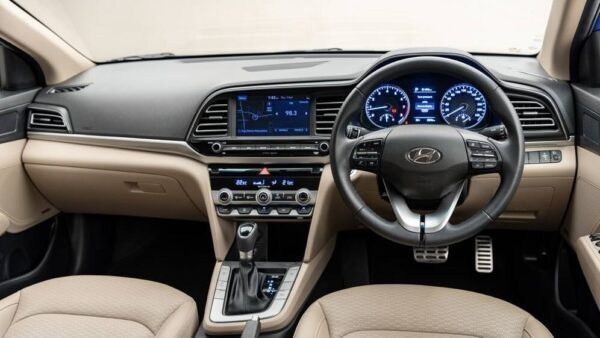 6th Generation Hyundai Elantra Interior cabin and features