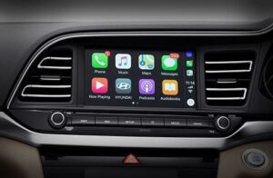 6th Generation Hyundai Elantra infotainment screen