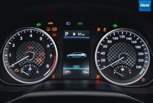 6th Generation Hyundai Elantra instrument cluster