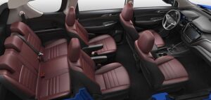 1st generation Changan A800 MPV full interior cabin view