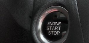 1st generation Changan A800 MPV start stop button