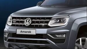 1st generation volkswagen amarok pickup truck front close view