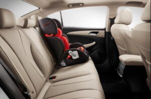 2nd Generation MG5 Sedan Rear seats view