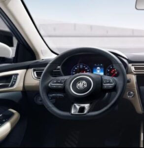 2nd Generation MG5 Sedan steering wheel view