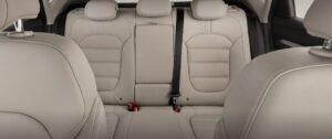 2nd Generation MG6 Sedan Rear seats view