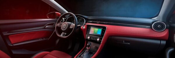 2nd Generation MG6 Sedan front cabin interior view full