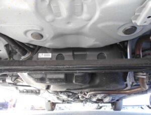 3rd Generation facelifted toyota vitz hatchback view from below