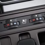 4th generation Toyota Land Cruiser Prado SUV heating and ventilation seats controls