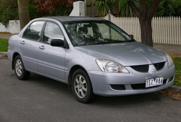 6th generation Mitsubishi Lancer sedan title image