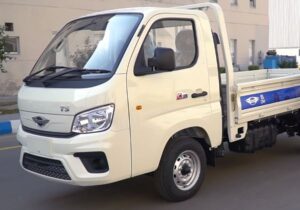 JW Forland t5 pickup truck front side view