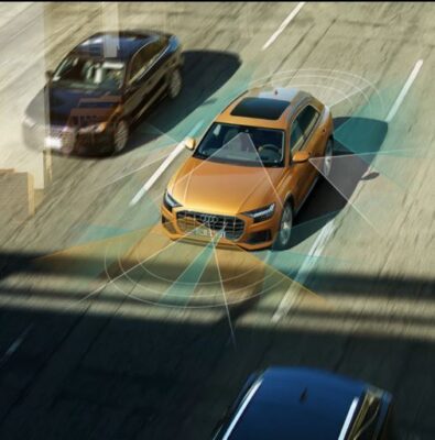 1st generation Audi Q8 SUV safety view 1st generation Audi Q8 SUV safety view