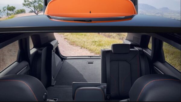 2nd generation Audi Q3 SUV baggage area view
