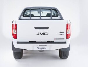2nd generation jmc vigus 5 pickup truck rear view