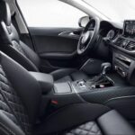 4th generation Audi A6 S6 sedan front cabin full interior view