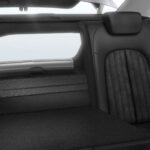 4th generation Audi A6 S6 sedan rear seat folded