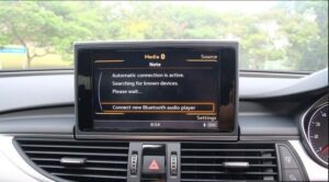 4th generation audi a6 s6 saloon infotainment screen view