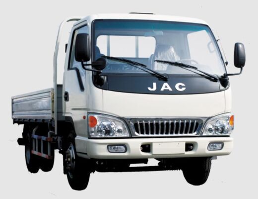 JAC HFC 1020k Medium Pickup truck front view