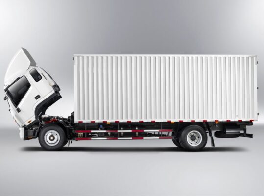 JAC HFC 1042k Pick Truck full side view