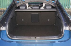 2nd generation peugeot 508 sedan luggage area view