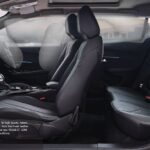 peugeot 2008 suv 2nd generation full interior view with safety air bags